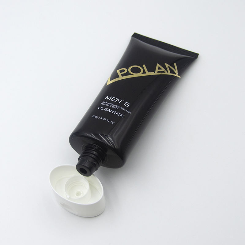 Tube à presser en plastique vide personnalisé, emballage BB crème, soins de la peau, Lotion pour le visage, Logo imprimé, conception à rabat, propriétés de protection solaire