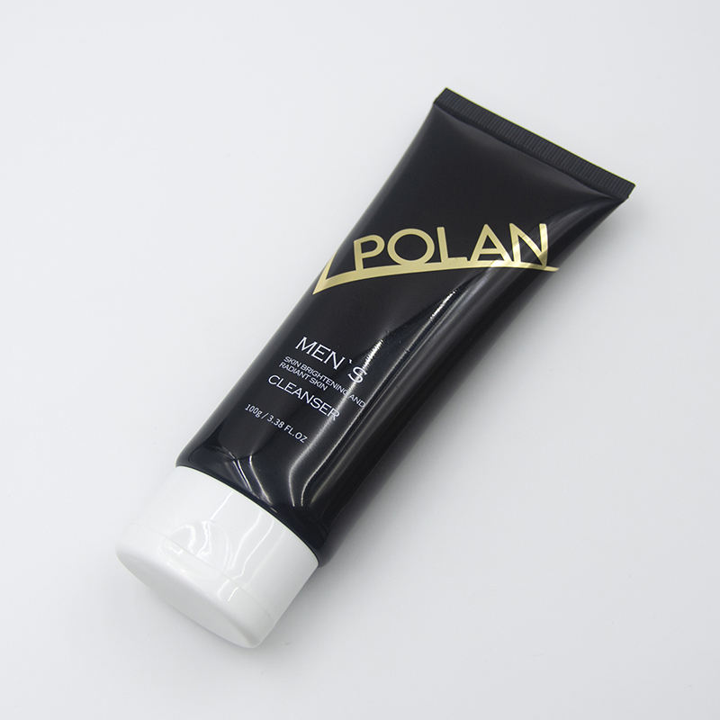 Tube à presser en plastique vide personnalisé, emballage BB crème, soins de la peau, Lotion pour le visage, Logo imprimé, conception à rabat, propriétés de protection solaire