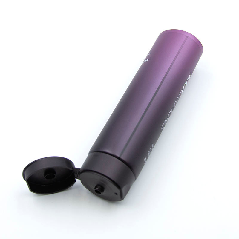 Tube cosmétique en plastique d'usine pour lotion crème pour les mains nettoyant pour le visage crème solaire avec emballage supérieur rabattable