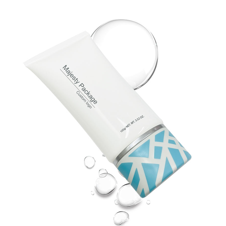 Tubes personnalisés emballage canne à sucre emballage cosmétique biodégradable crème pour les mains en plastique nettoyant pour le visage Tubes à presser avec couvercle torsadé