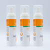 Tube de pompe sans air en plastique vide personnalisé pour crème solaire BB crème fond de teint emballage pour masques de crème solaire pour les yeux