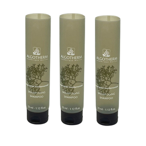Tube à presser PE vide OEM pour crème solaire et emballage cosmétique pour le visage, finition mate avec couvercle rabattable pour shampoing et revitalisant