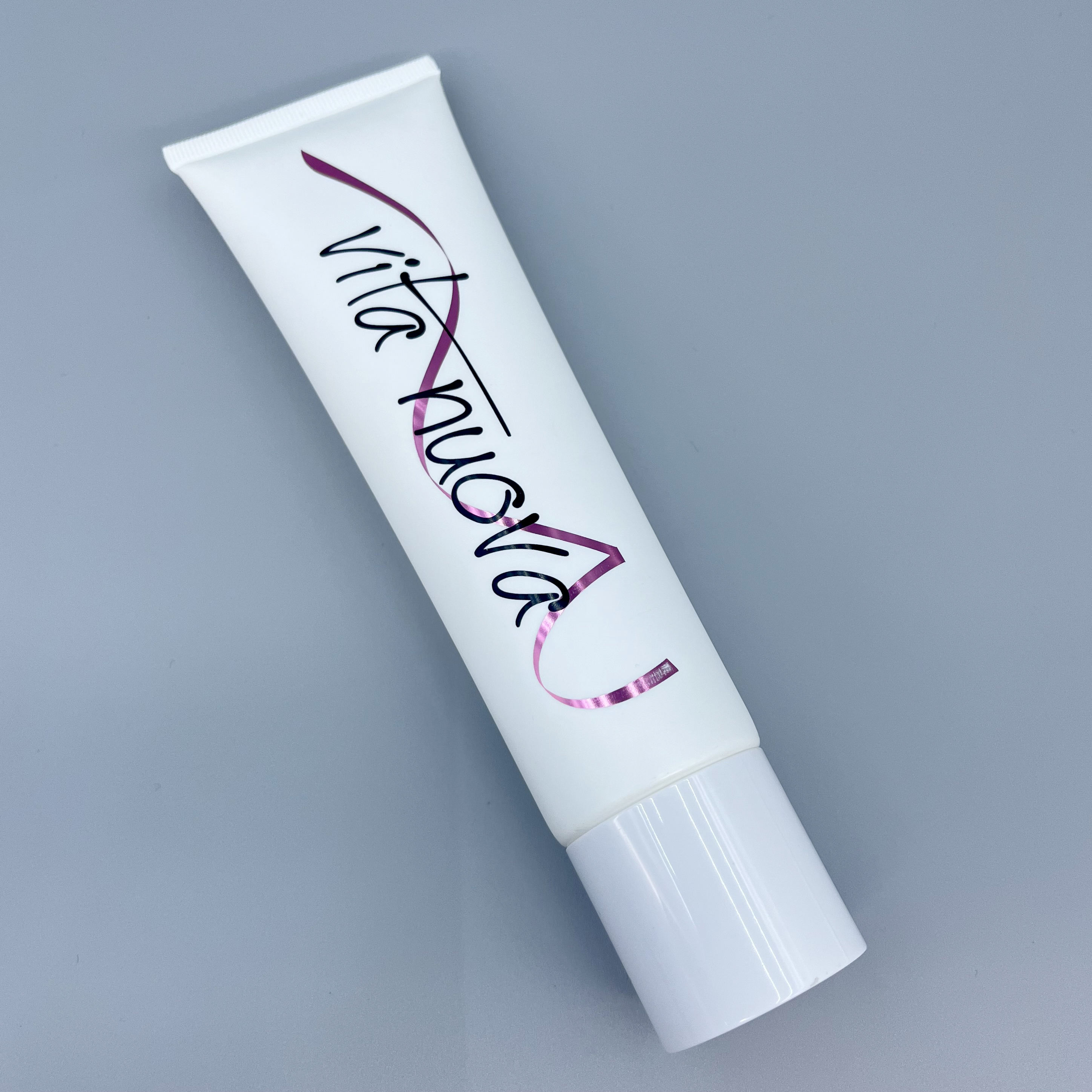 Tube en plastique cosmétique mat de logo personnalisé pour la crème solaire pour le visage, soins de la peau, emballage de lotion pour le corps, tube de crème pour les mains avec bouchon à vis
