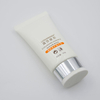 Tube cosmétique plat en plastique avec Logo personnalisé, Tube ovale pour soins de la peau, pour crème BB et crème solaire pour masques faciaux, emballage de cosmétiques