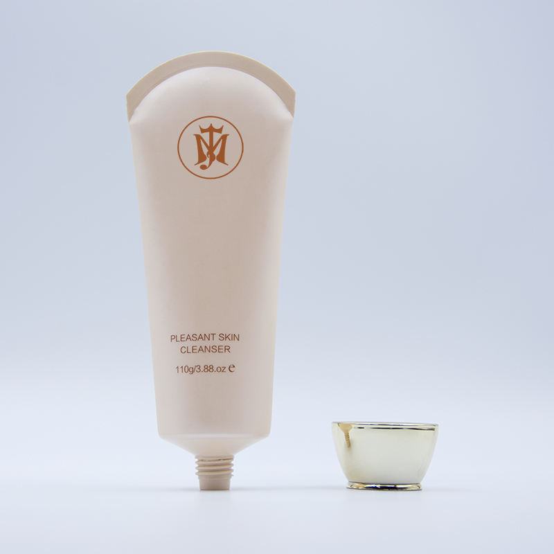 Lotion de crème de soin de la peau personnalisée, Tube en plastique à presser doux, nettoyant pour le visage, Tubes d'emballage de cosmétiques en plastique vides, vente en gros