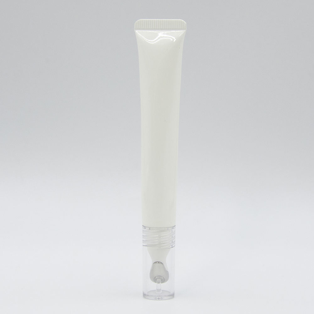 Tube d'emballage OEM 10ml 15ml 20ml avec tête applicatrice vibrante pour crème pour les yeux, rouge à lèvres, crème solaire et nettoyant