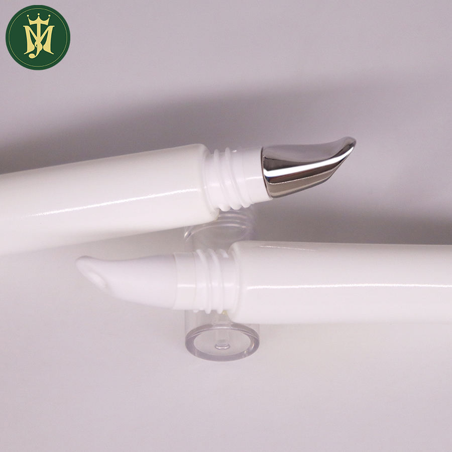 Tube de crème pour les yeux cométique personnalisé, en céramique, en alliage de Zinc, emballage de tuyau, Tubes en plastique PE pour utilisation de lotion cosmétique, 10ml, 15ml, 20ml