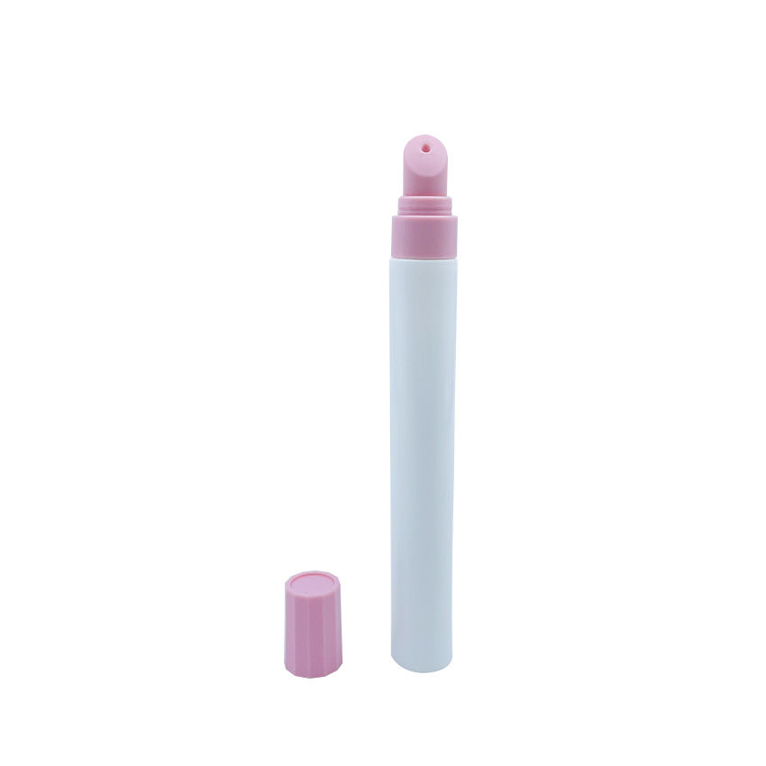 Récipients vides personnalisés pour brillant à lèvres, Tubes en plastique avec embout en Silicone pour baume à lèvres, emballage cosmétique, 15ml, 20ml, 30ml