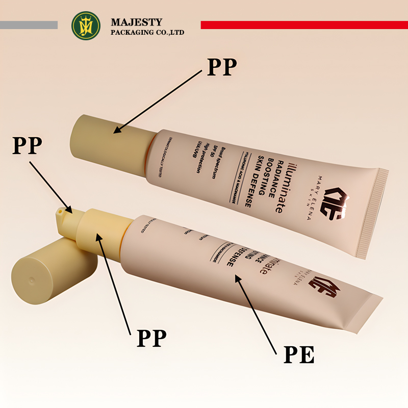 Tube de nettoyage du visage personnalisé, diamètre 30mm, vide, pompe sans air, applicateur, crème solaire, Lotion pour le corps, fond de teint BB crème, 15 ~ 70ml