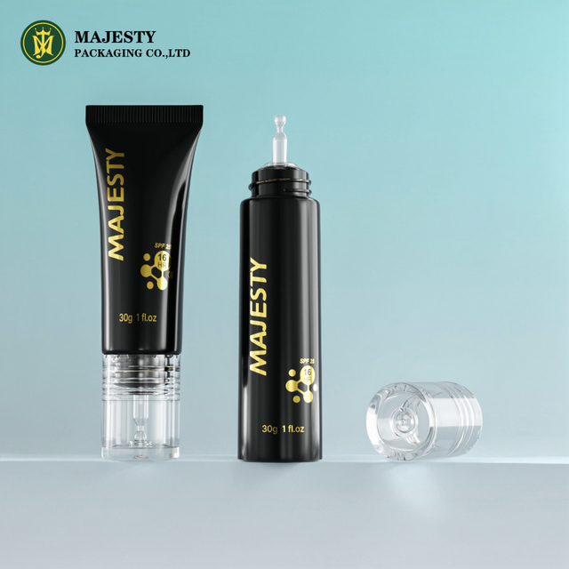 Emballage cosmétique en plastique ABP transparent pour la crème pour les yeux / tube de crème BB 