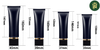 Tubes en plastique cosmétiques à presser triangulaire de 30mm de diamètre, conception Unique, pour Lotion, lavage du visage, crème pour les mains, protection solaire, soins de la peau