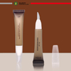 Brillant à lèvres avec Logo personnalisé et crème de soin des yeux, conteneur d'emballage, brillant à lèvres hydratant avec matière plastique pour cosmétiques