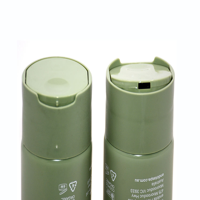 Tubes en plastique d'emballage cosmétique-bouchon supérieur de disque vide pour shampooing revitalisant lotion pour le corps produits de soins de la peau