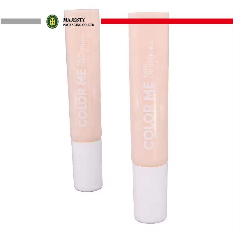 Applicateur de pompe à Tube à presser en plastique souple PE 8 ~ 15ml, pour fond de teint, crème solaire, Lotion BB crème, usage cosmétique