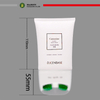 Tube de crème pour le cou en Silicone de forme ovale, 120g, à personnaliser, à usage cosmétique, avec 2 têtes de rouleau et fonction d'interrupteur marche/arrêt