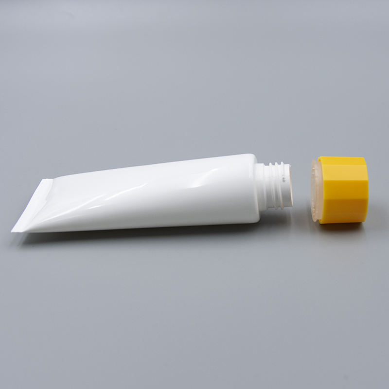 Tube en plastique télescopique vide à verrouillage par torsion personnalisé, 100ml, 50ml, 80ml, 120ml, à presser, protection solaire, crème pour les mains, soins pour la peau du visage