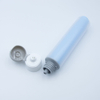 Tube cosmétique en plastique Transparent à Double chambre à compression douce, emballage Double pour soins de la peau, Tubes en plastique vides pour Lotion crème
