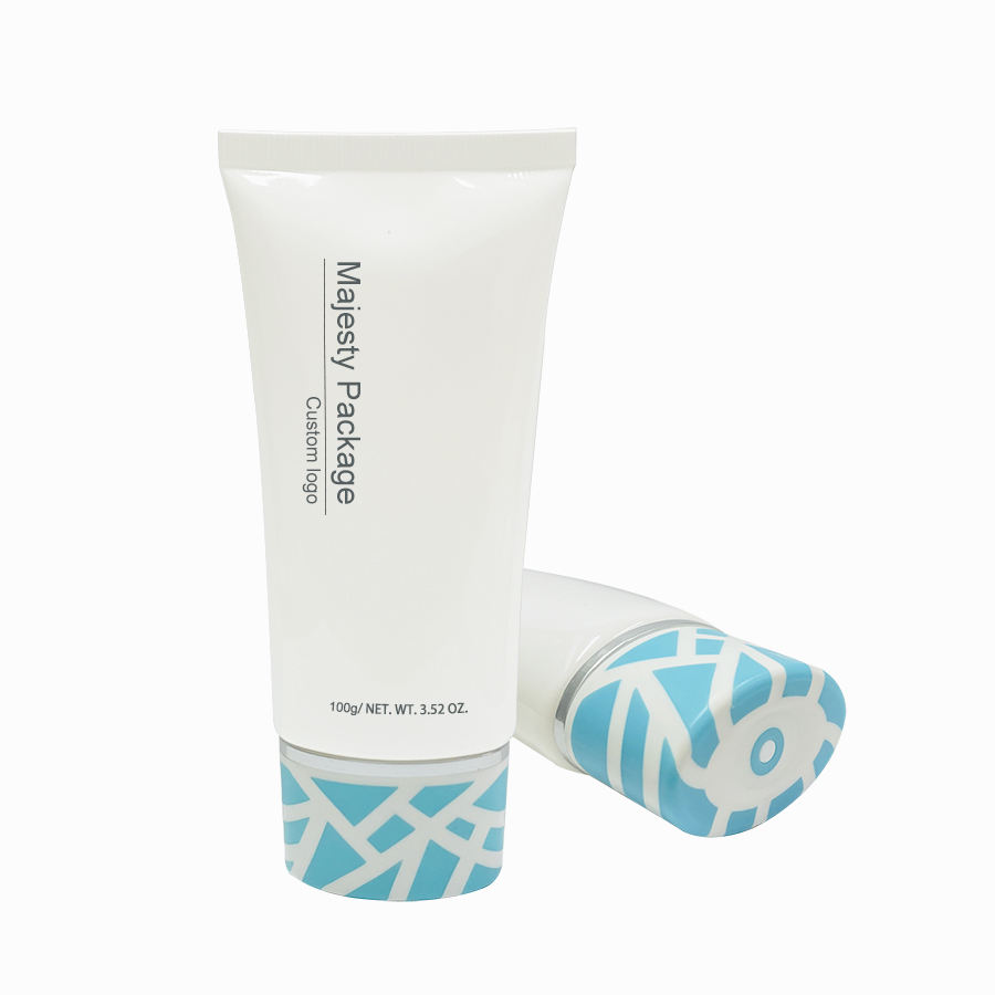 Tubes personnalisés emballage canne à sucre emballage cosmétique biodégradable crème pour les mains en plastique nettoyant pour le visage Tubes à presser avec couvercle torsadé