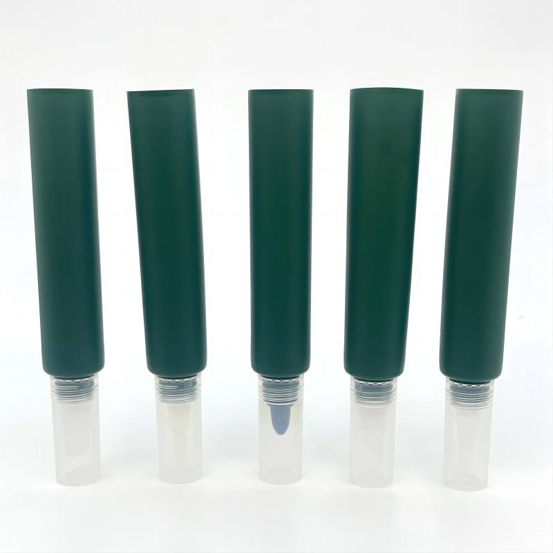Tubes à presser de luxe pour brillant à lèvres, Surface sérigraphiée, respectueux de la peau, emballage et applicateur de crème pour les yeux
