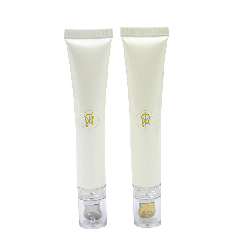 Applicateur de Massage en alliage de Zinc, Tube souple D19 PE OEM, 25ml, pour rouge à lèvres, protection solaire, nettoyant, emballage de crème pour les yeux, offre spéciale OEM