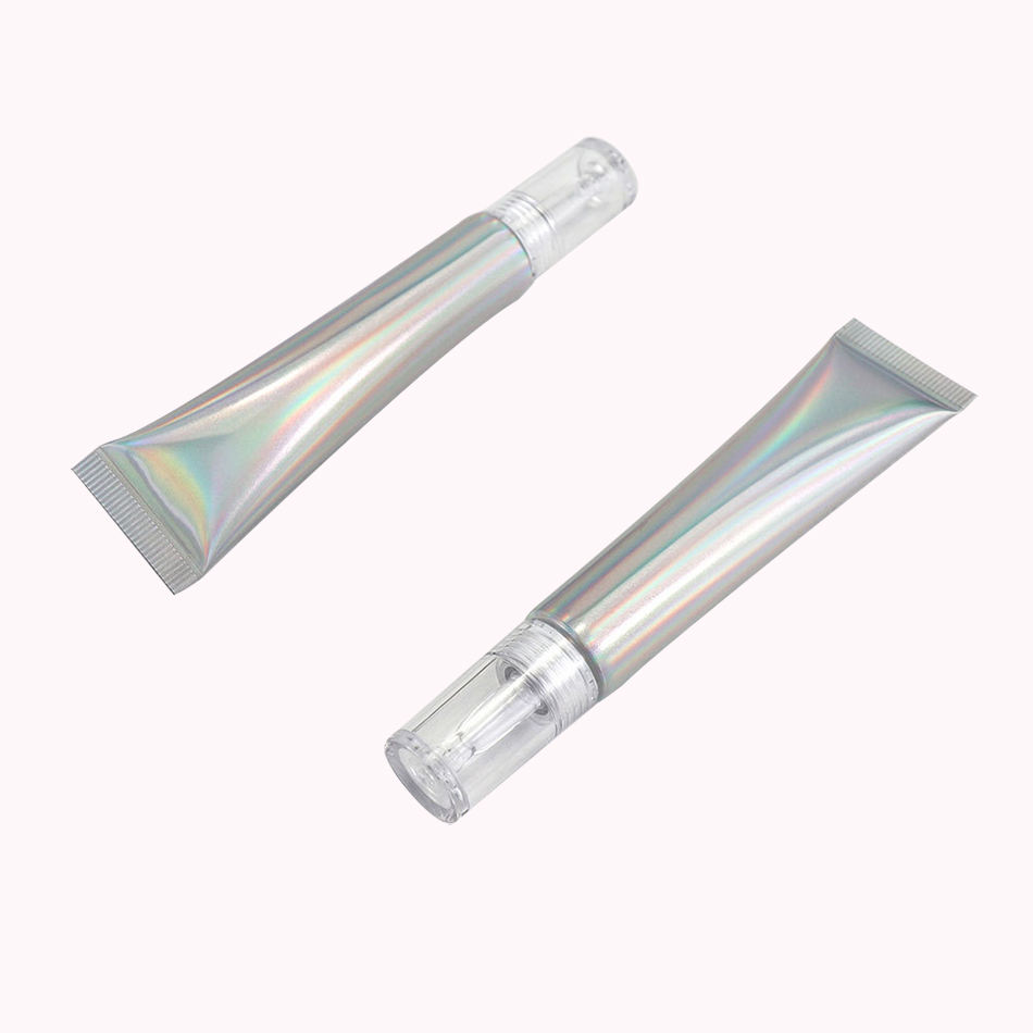 Tube Laser en plastique PE souple à presser, 20ml, 20G, avec embout de buse, emballage, Gel réparateur, cosmétiques pour protection solaire, crème pour les yeux