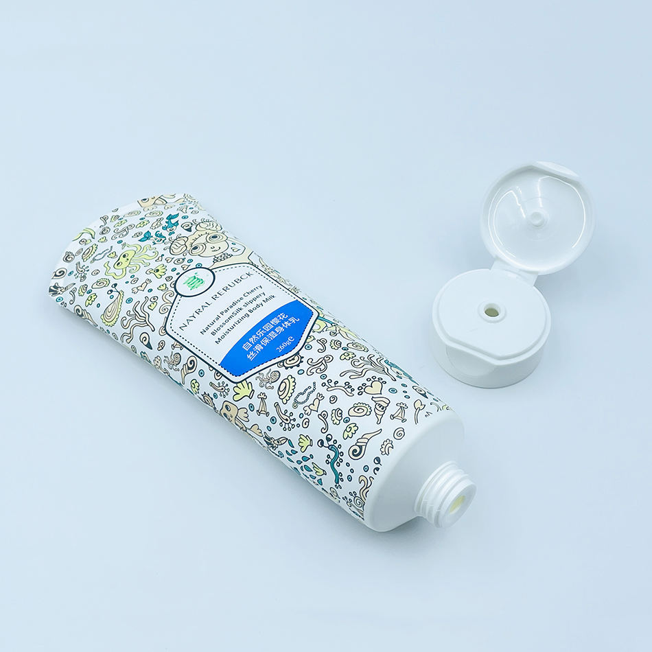 Tubes de crème de soin et de protection solaire en plastique vide d'usine OEM pour emballage de crème pour les yeux shampoing lotion sérigraphie tube cosmétique