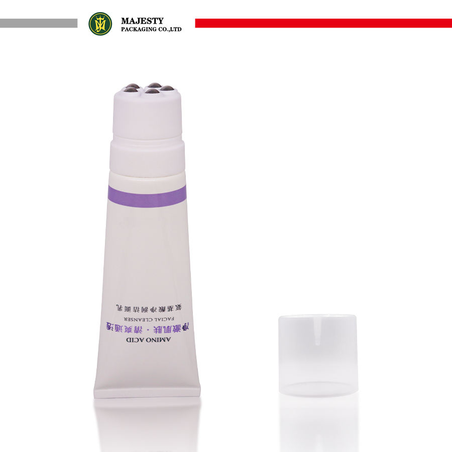 Cosmétique Tube à billes en acier inoxydable, nettoyant pour le visage, masque de protection solaire, perte de poids, Massage corporel, soins plasticonaux fabriqués en continu