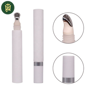 Embout métallique en alliage de Zinc de 10ml à 25ml, Tube cosmétique à presser pour les lèvres, Massage des yeux, emballage en plastique pour sérum de cils