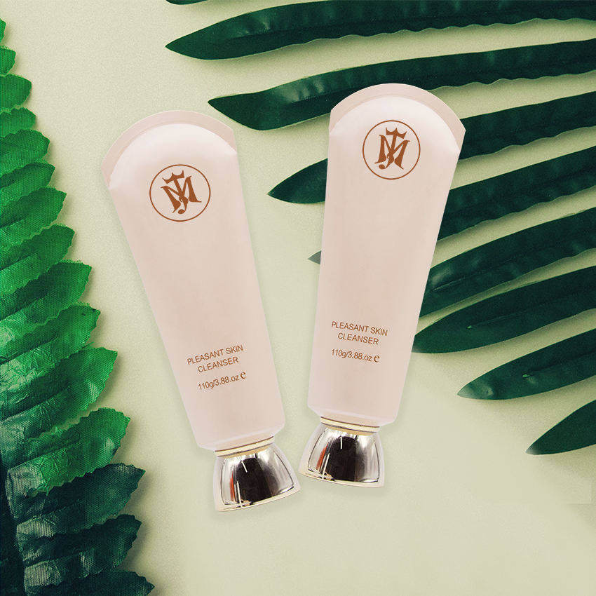 Lotion de crème de soin de la peau personnalisée, Tube en plastique à presser doux, nettoyant pour le visage, Tubes d'emballage de cosmétiques en plastique vides, vente en gros