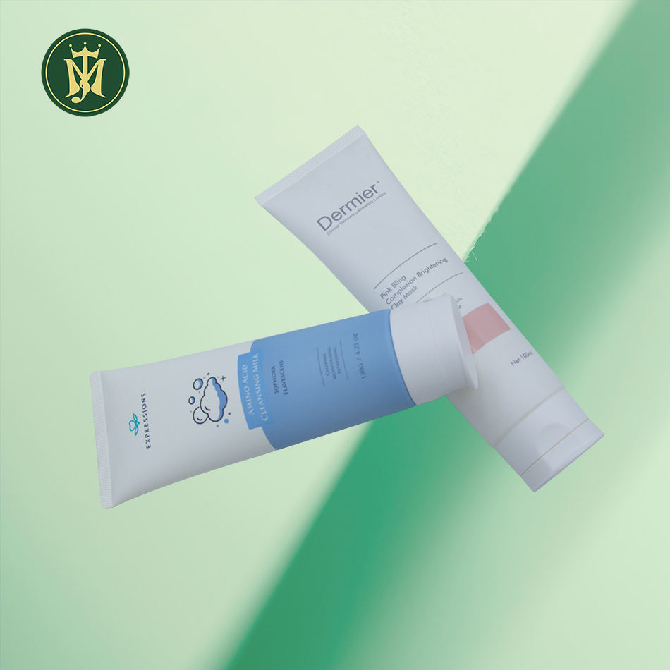 Tube en plastique vide à presser, avec capuchon rabattable, pour nettoyant pour le visage, crème solaire, emballage de crème pour les yeux, 80ml/100ml/150ml, usine OEM