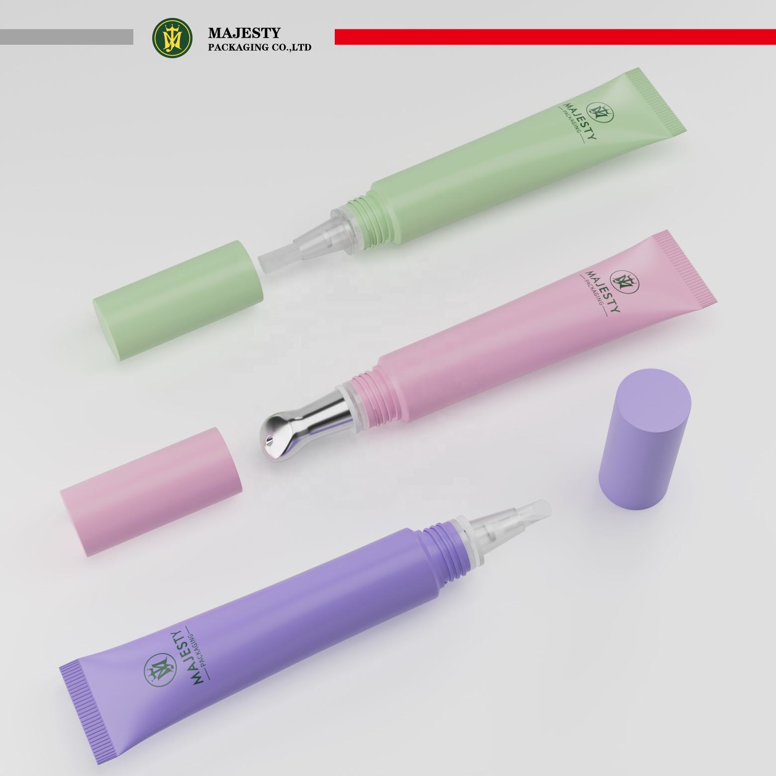 OEM 5ML-20ML tuyau cosmétique applicateur de vernis à ongles tête de brosse emballage de Tube en plastique vide