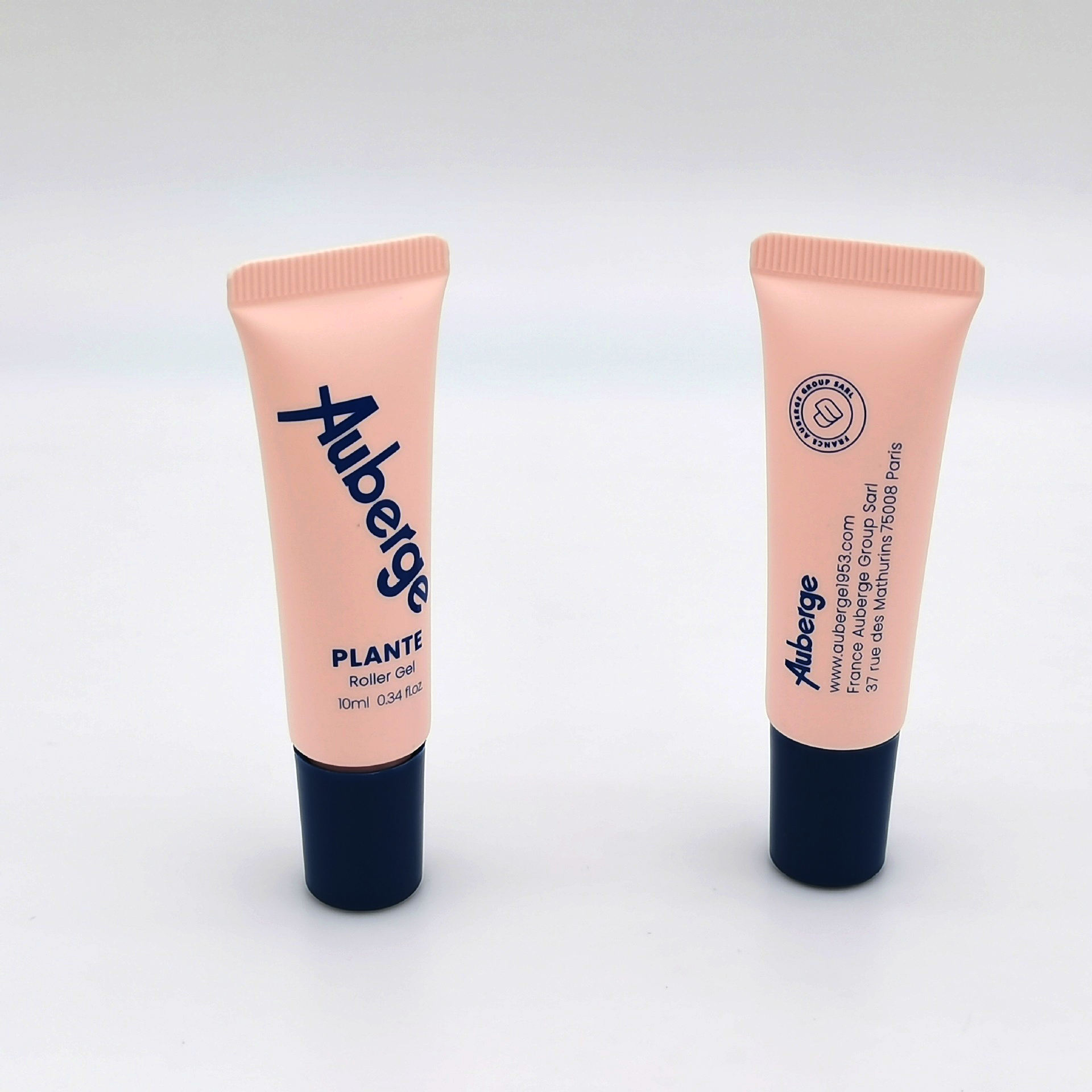 Tubes de gloss cosmétiques vides conçus sur mesure, emballage à bille en métal pour baume à lèvres, soins pour les lèvres, crème pour les yeux, maquillage