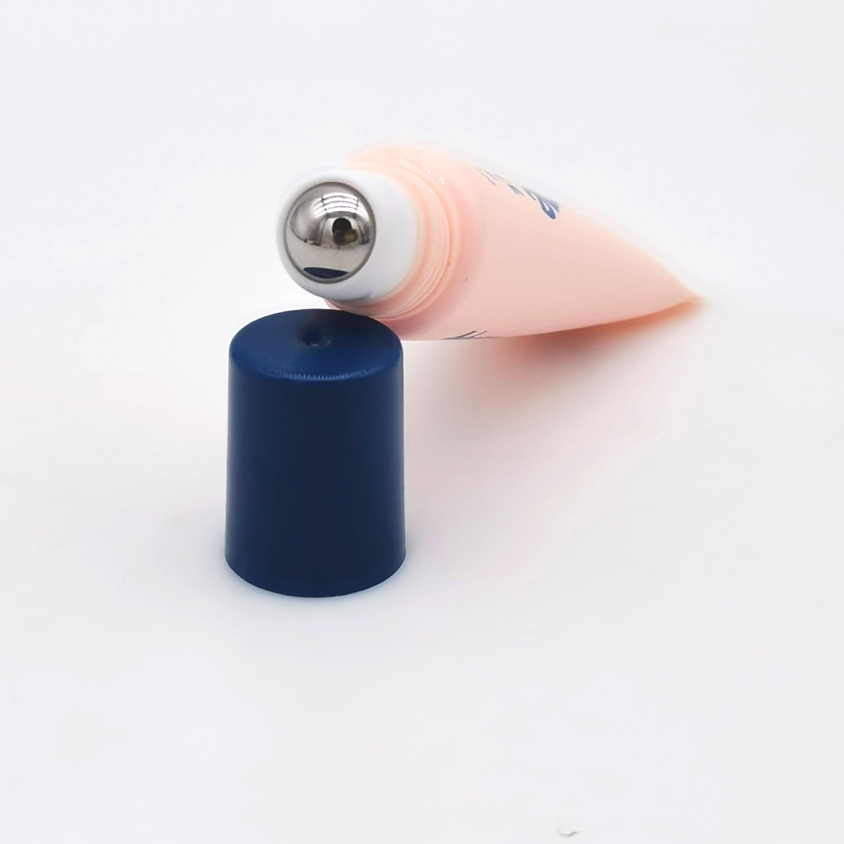 Tubes de gloss cosmétiques vides conçus sur mesure, emballage à bille en métal pour baume à lèvres, soins pour les lèvres, crème pour les yeux, maquillage