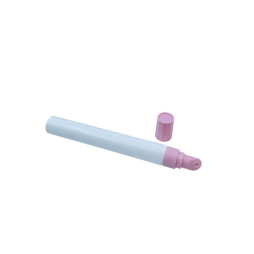Récipients vides personnalisés pour brillant à lèvres, Tubes en plastique avec embout en Silicone pour baume à lèvres, emballage cosmétique, 15ml, 20ml, 30ml