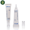 Tube en plastique pour crème pour les yeux, avec applicateur PETG, emballage en plastique pour soins de la peau, Tube vide pour cosmétiques, 10ml, 15ml