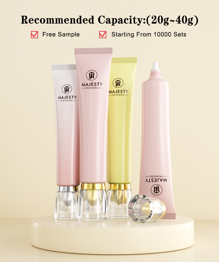 Tube d'emballage à la crème BB 