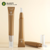 Tube souple en plastique Cosmetic PE avec applicateur à plusieurs usages pour l'emballage de maquillage