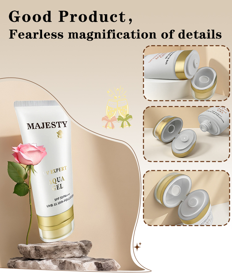 COSMETIQUE PLASTIQUE PET TUBE 