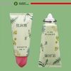 Personnaliser 120g Floral Design PE Squeez Tube Emballage cosmétique en plastique mignon pour la crème pour les mains en forme de fleur et le rouge à lèvres