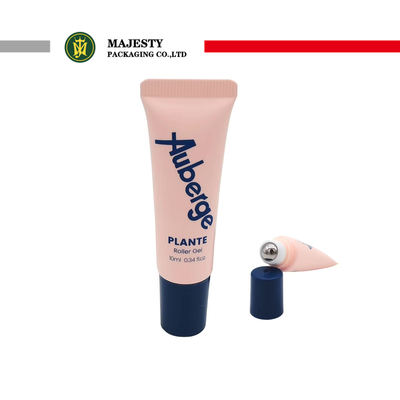 Tube de crème pour les yeux de Massage à bille à rouleau de 19mm, capacité de 10ml, Tube cosmétique en plastique, Tube de Massage à boule unique