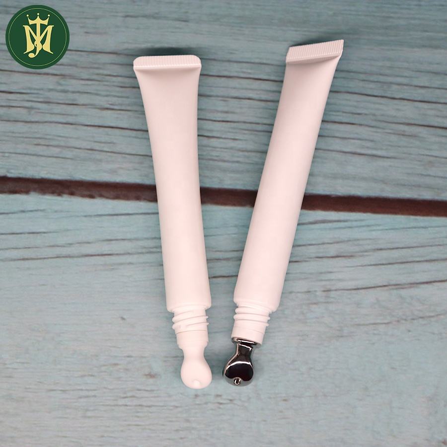 Emballage de tube en plastique cosmétique Céramique ou applicateur en alliage de zinc Tube de compression mous