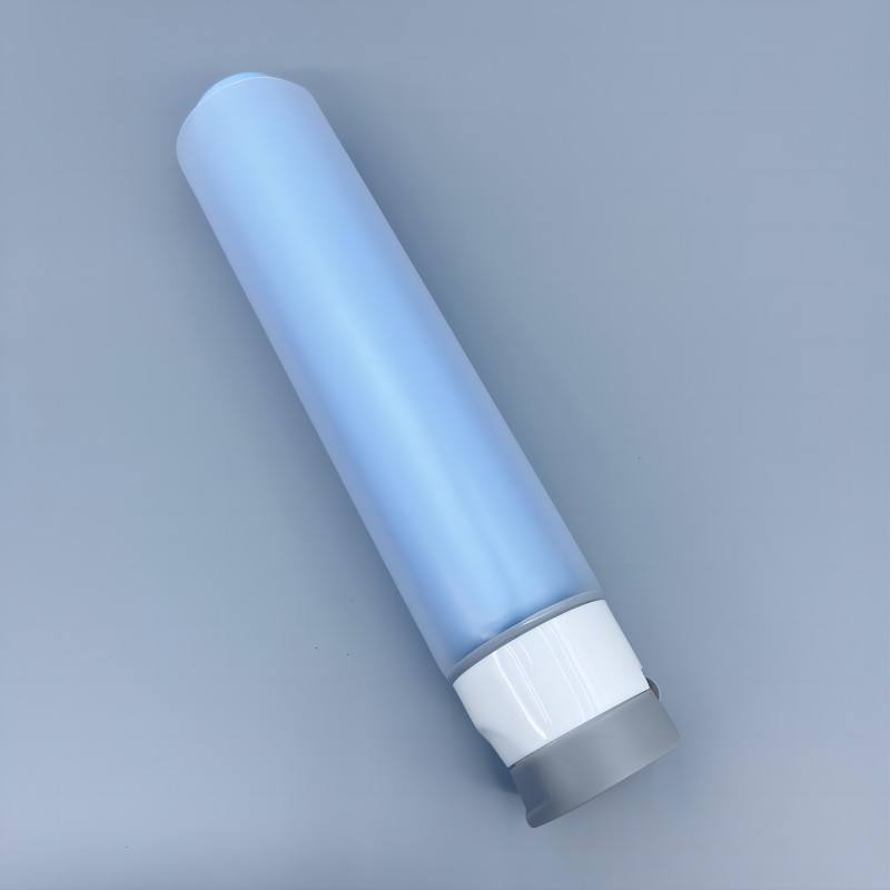 Capuchon rabattable, double Tube double phase, double chambre, Lotion pour le corps, crème pour les yeux, récipient avec sérigraphie, TUBE cosmétique, 50 ~ 150ml