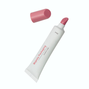 Tube de rouge à lèvres et de brillant à lèvres en PP souple personnalisé, avec bouchon à vis, applicateur en plastique pour cosmétiques, diamètre 19mm, 10ml, 15ml, 20ml