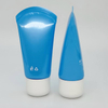 Tube vide à presser personnalisé 50-70ml, rondelle de visage en plastique pour soins de la peau avec bouchon à vis, Tube PP