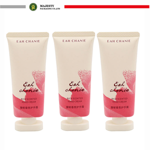Tube en plastique vide emballage BB crème crème solaire crème pour les mains Tube ovale soins de la peau cosmétique Tube en plastique emballage 50 ml