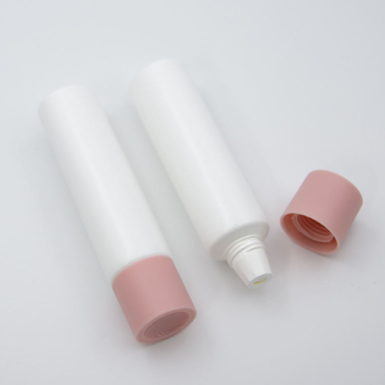 Mélange d'ingrédients en plastique souple à Double chambre, Double Tube, nettoyant pour le visage, crème pour la peau, Lotion, écran, Surface d'impression Offset