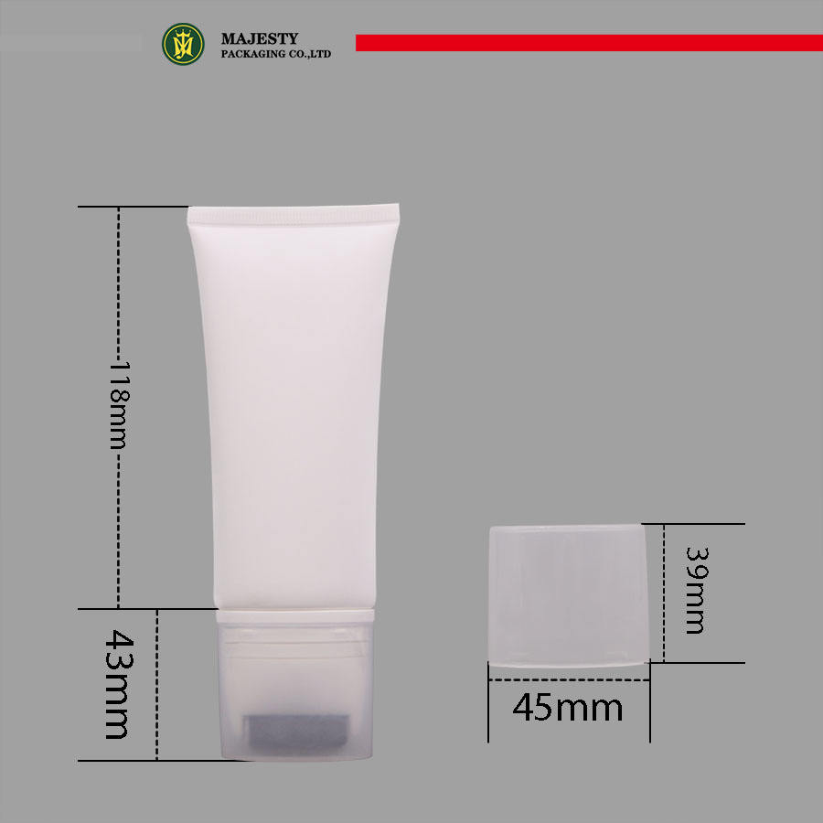 Tube cosmétique pour lotion corporelle, crème de Massage corporel et applicateur à rouleau, Tube d'emballage en plastique vide