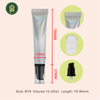 Tube cosmétique en plastique pour crème pour les yeux, applicateur multifonctionnel, Tube rond, emballage vide, 10ml, 15ml, 30ml, plusieurs tailles