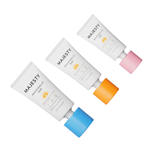 Tube d'emballage à presser en plastique souple, pour fond de teint, crème solaire BB & CC, crème pour les mains, capacité de 30ml, couvercle à vis