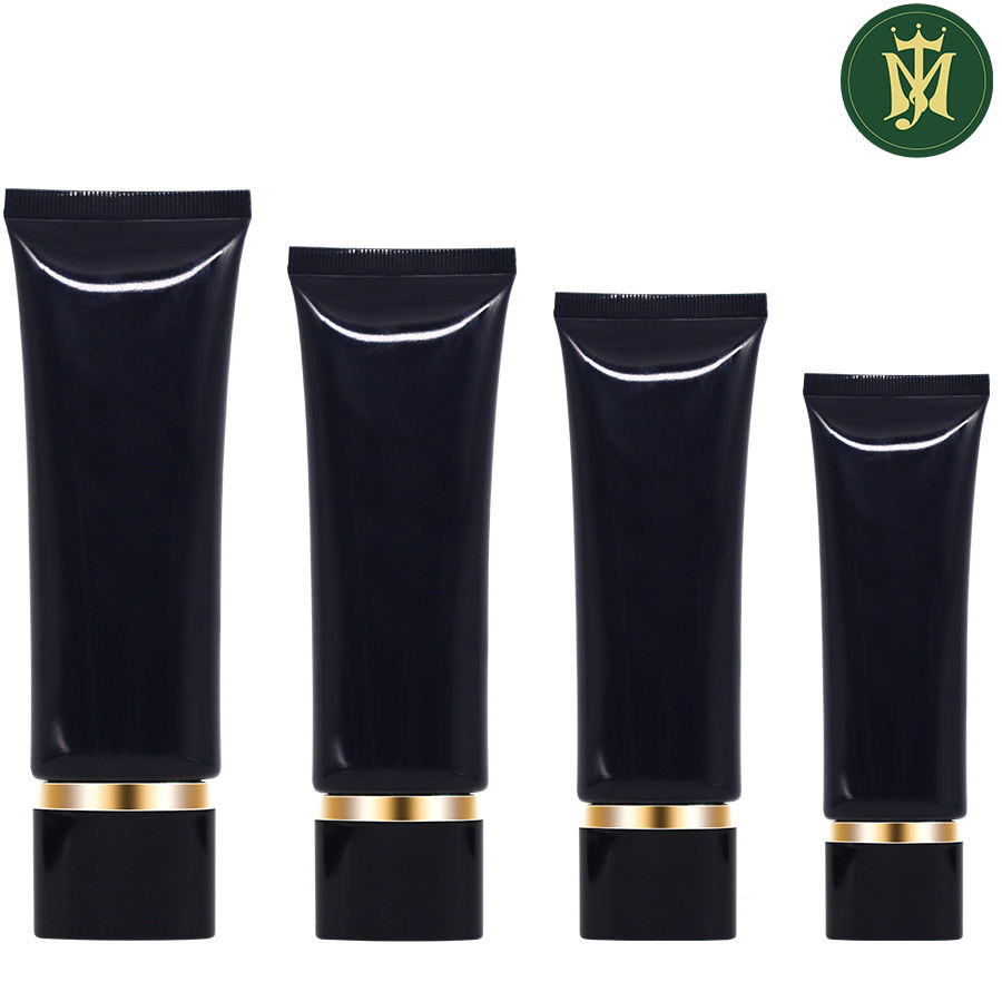 Tubes en plastique ovales personnalisés de 30ML à 120ML, emballage de tuyau cosmétique, crème d'isolation, protection solaire, nettoyant pour le visage, Extrusion de crème pour les mains